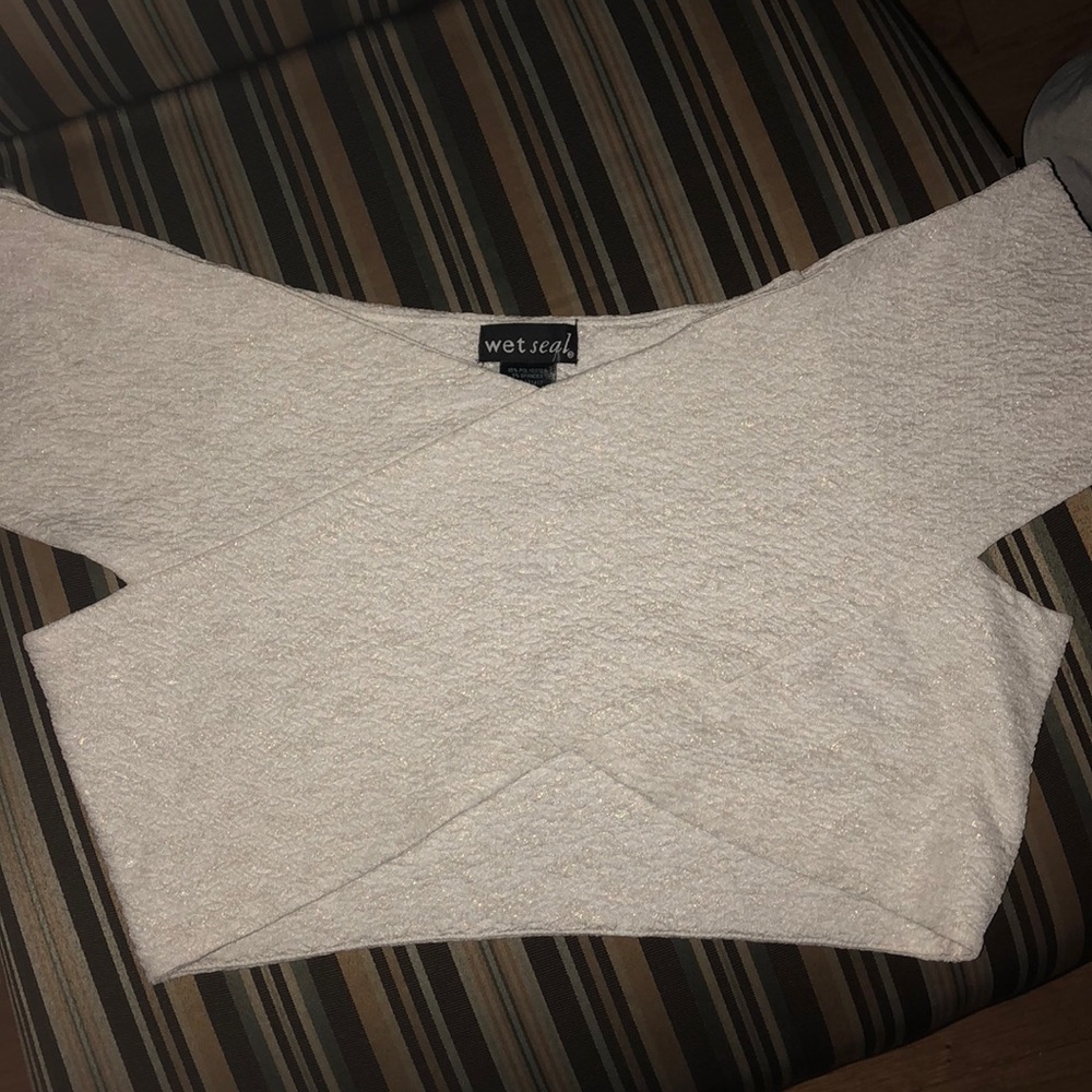 Sparkle crop top